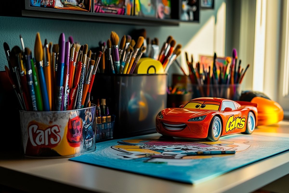 Coloriage à imprimer cars en PDF : une activité éducative et ludique