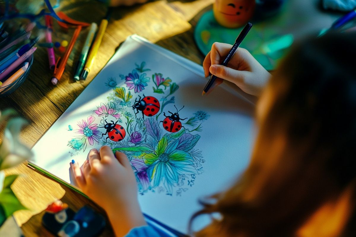 Découvrez les bienfaits du coloriage de ladybug pour la relaxation