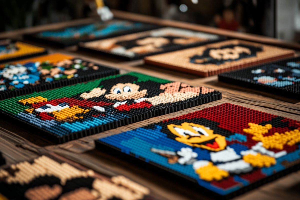 Le pixel art Disney facile : un loisir créatif à portée de main