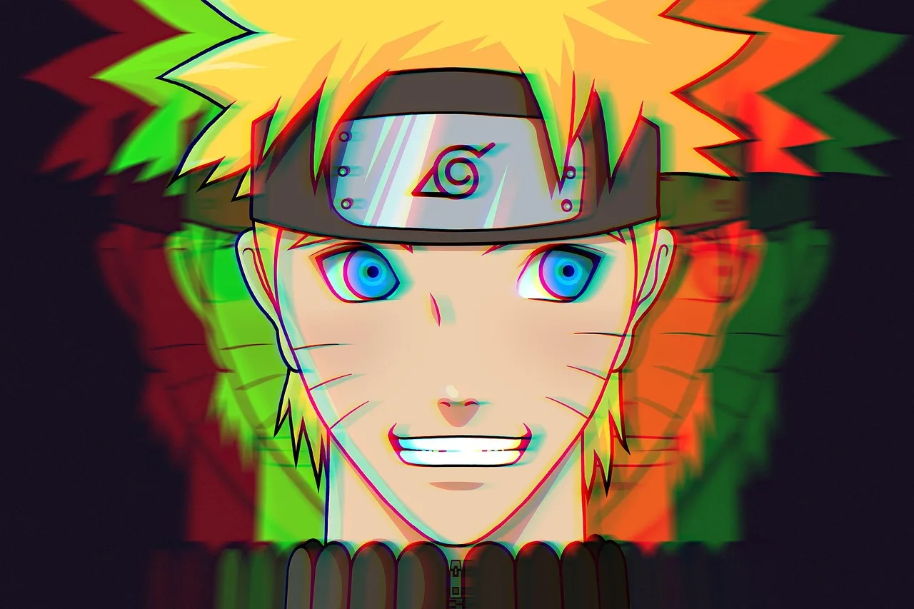 Pixel art Naruto Kyubi