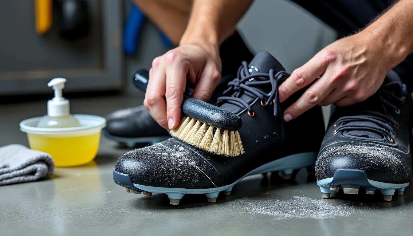 découvrez nos conseils pratiques pour entretenir vos crampons de rugby. apprenez les meilleures techniques de nettoyage et de stockage pour prolonger la durée de vie de vos chaussures et optimiser vos performances sur le terrain.