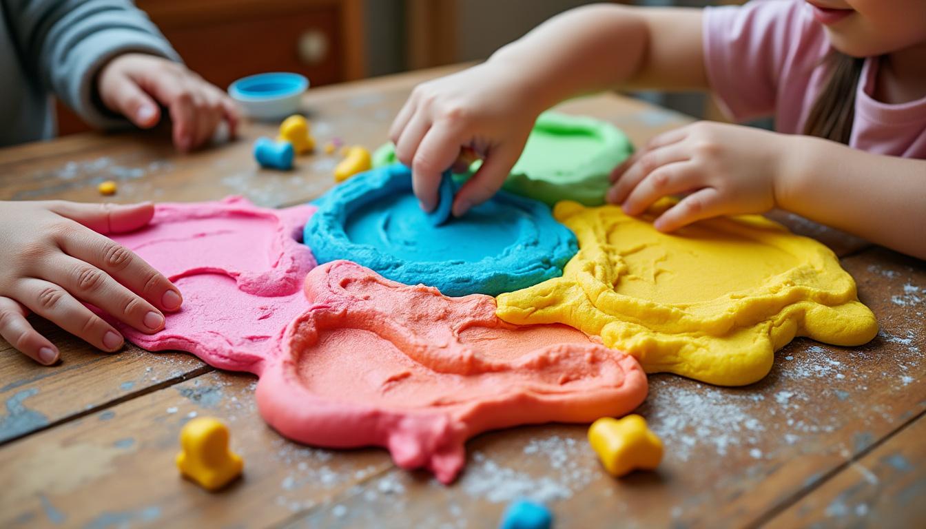 découvrez comment réaliser facilement une pâte à modeler sans cuisson à la maison grâce à cette recette simple et rapide. idéale pour les enfants, elle vous permettra de créer des heures de fun et de créativité en utilisant des ingrédients courants.