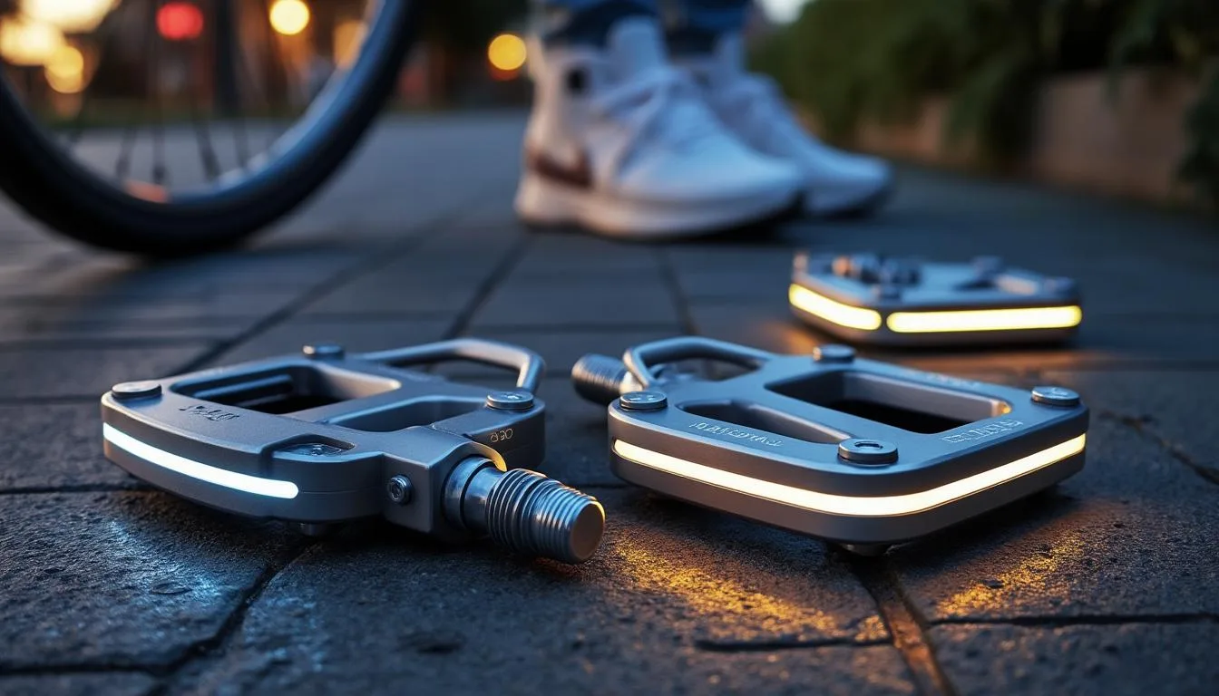 découvrez les pédalites lumineuses en aluminium, alliant sécurité et esthétisme pour sublimer vos balades. éclairez votre chemin tout en ajoutant une touche moderne à votre vélo.
