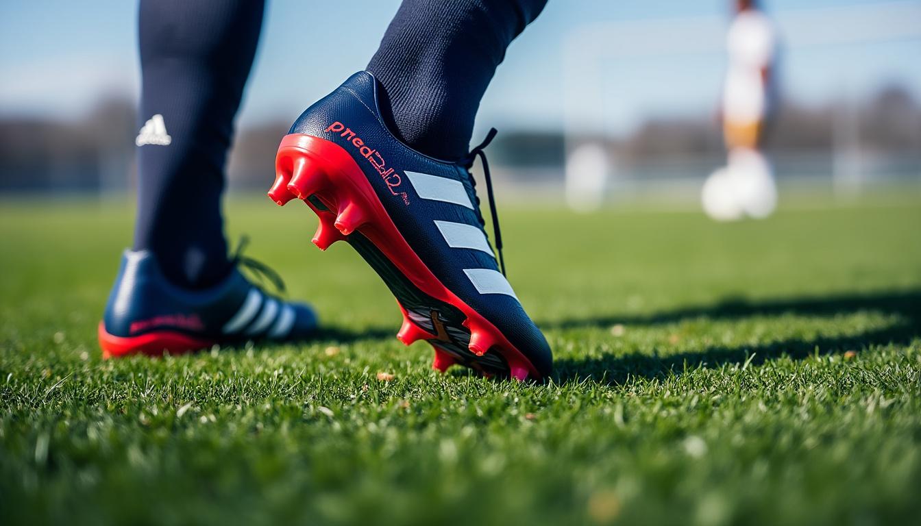 découvrez pourquoi les crampons de foot predator 193 fg sont essentiels pour améliorer votre performance sur le terrain. alliant confort, adhérence et technologie de pointe, ces crampons vous offriront un contrôle optimal du ballon et une stabilité sans pareil. ne laissez pas vos chaussures limiter votre jeu !
