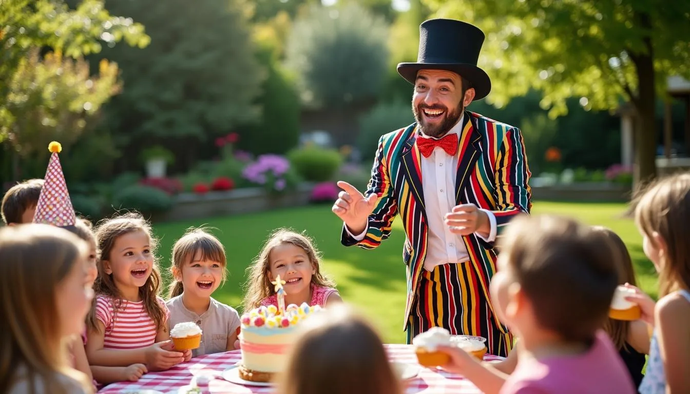 organisez une fête d'anniversaire inoubliable pour votre enfant avec un magicien professionnel ! animations, tours de magie et moments magiques garantis pour émerveiller petits et grands.