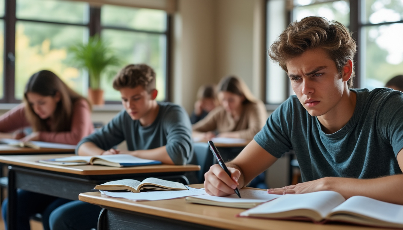 Les causes du stress de l’ado pour un exam et comment les surmonter