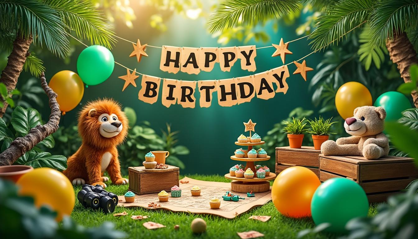 découvrez les tendances incontournables pour organiser un anniversaire d'enfant sous le thème explorateur curieux : idées déco, jeux d'aventure, activités créatives et conseils pour une fête inoubliable pleine de découvertes !