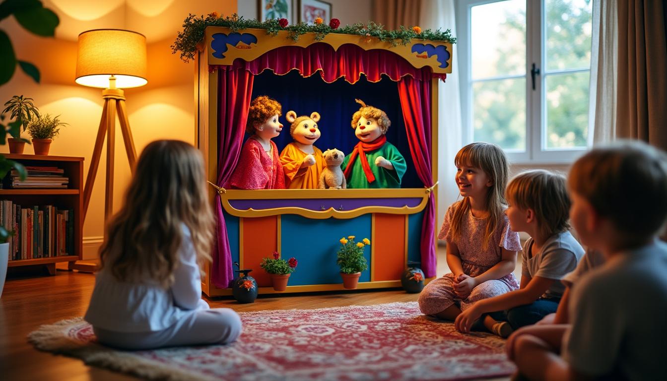 découvrez comment un spectacle de marionnettes maison stimule la créativité, améliore le langage et renforce le développement émotionnel des enfants de manière ludique et éducative.