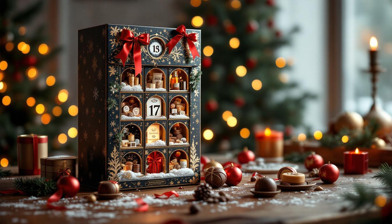 découvrez notre sélection des meilleures boutiques en ligne pour acheter un calendrier de l'avent à prix abordable et profitez des fêtes sans vous ruiner.