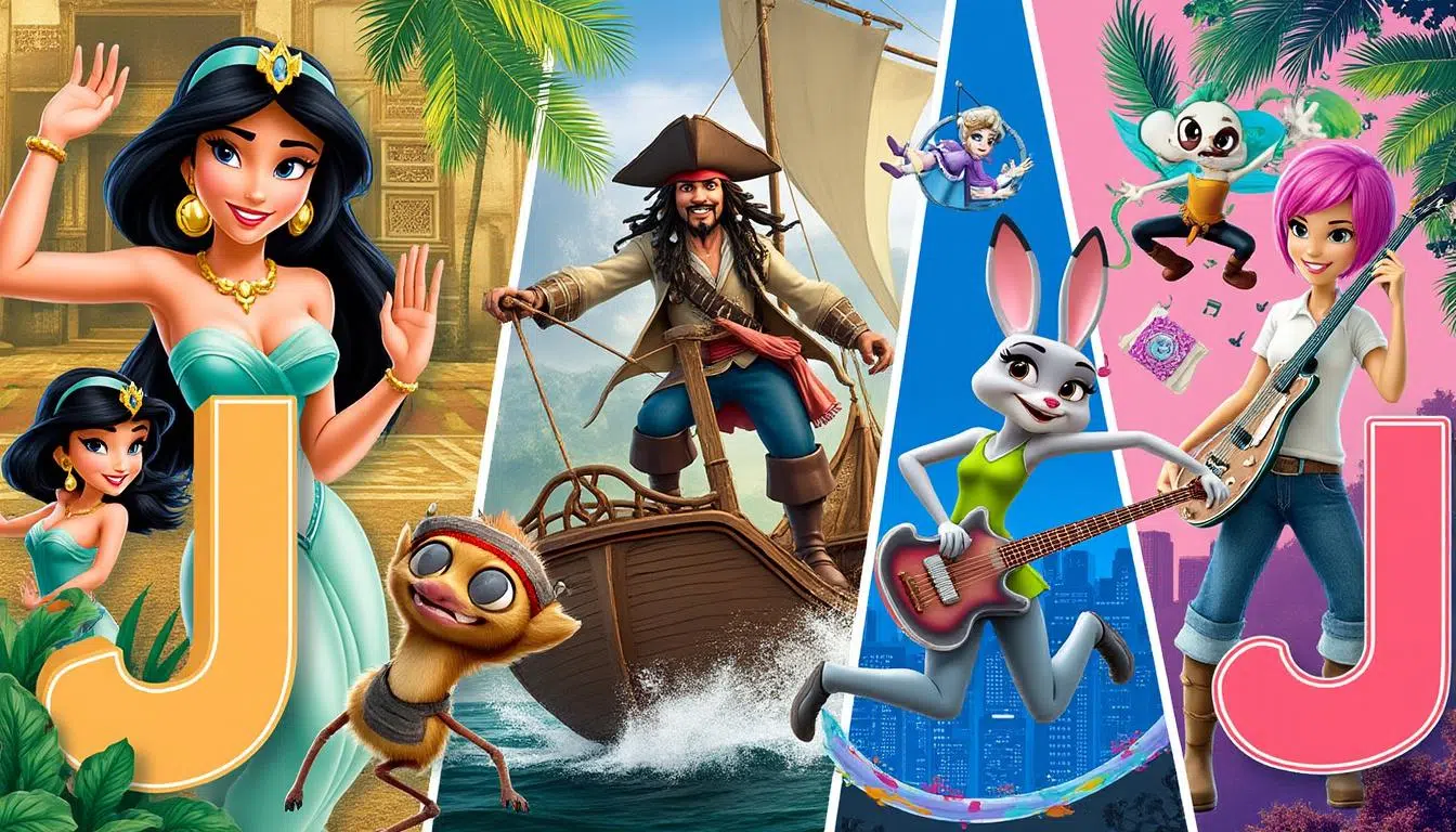 découvrez une liste complète des personnages de dessin animé dont le nom commence par la lettre j, idéale pour les fans de culture pop et d'animation.