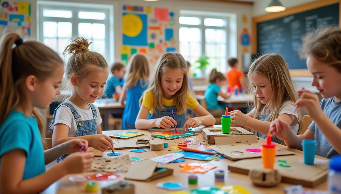 découvrez comment transformer vos week-ends en ateliers créatifs captivants pour enfants, stimulant leur imagination et leur passion pour l'art.