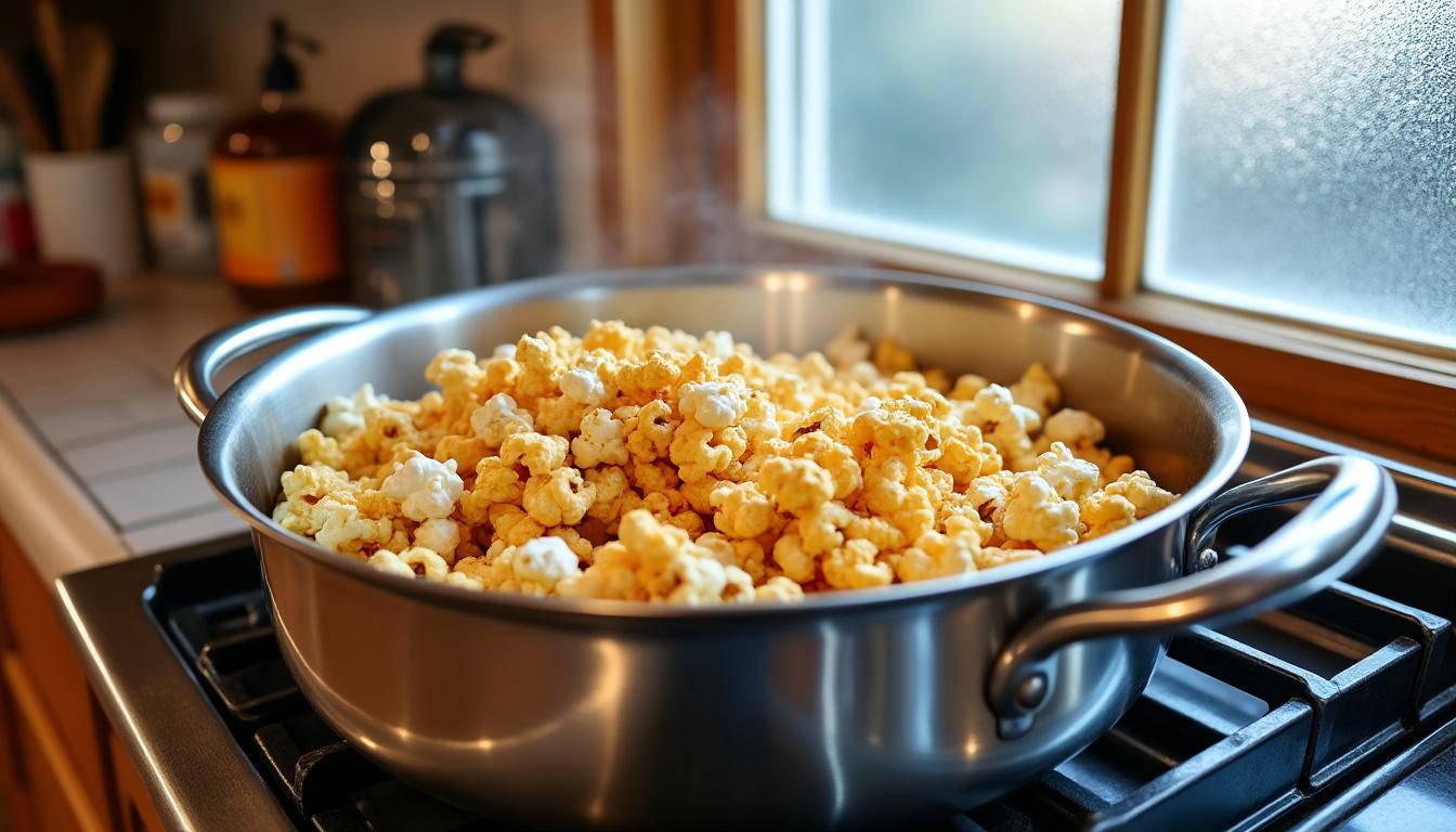 apprenez à préparer un popcorn sucré fait maison délicieux et facile à réaliser grâce à nos astuces et recettes secrètes pour un snack irrésistible.