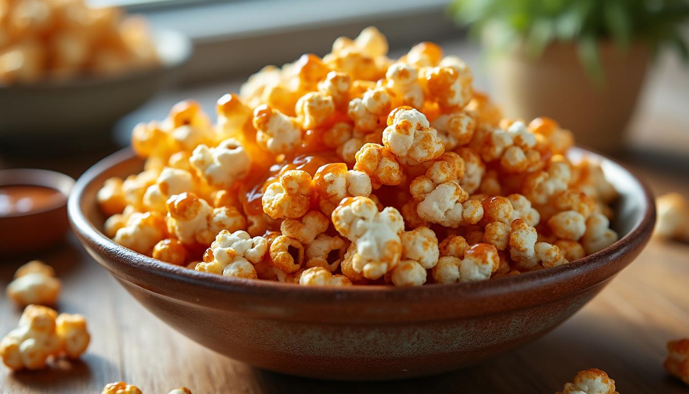 apprenez à préparer un popcorn sucré fait maison, croustillant et délicieux, grâce à nos astuces simples et rapides. découvrez le secret d'une gourmandise irrésistible pour toutes vos envies.