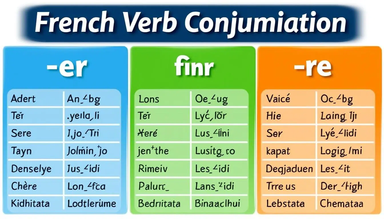 découvrez le tableau complet des terminaisons de conjugaison pour maîtriser facilement tous les verbes français, essentiels pour progresser en langue française.