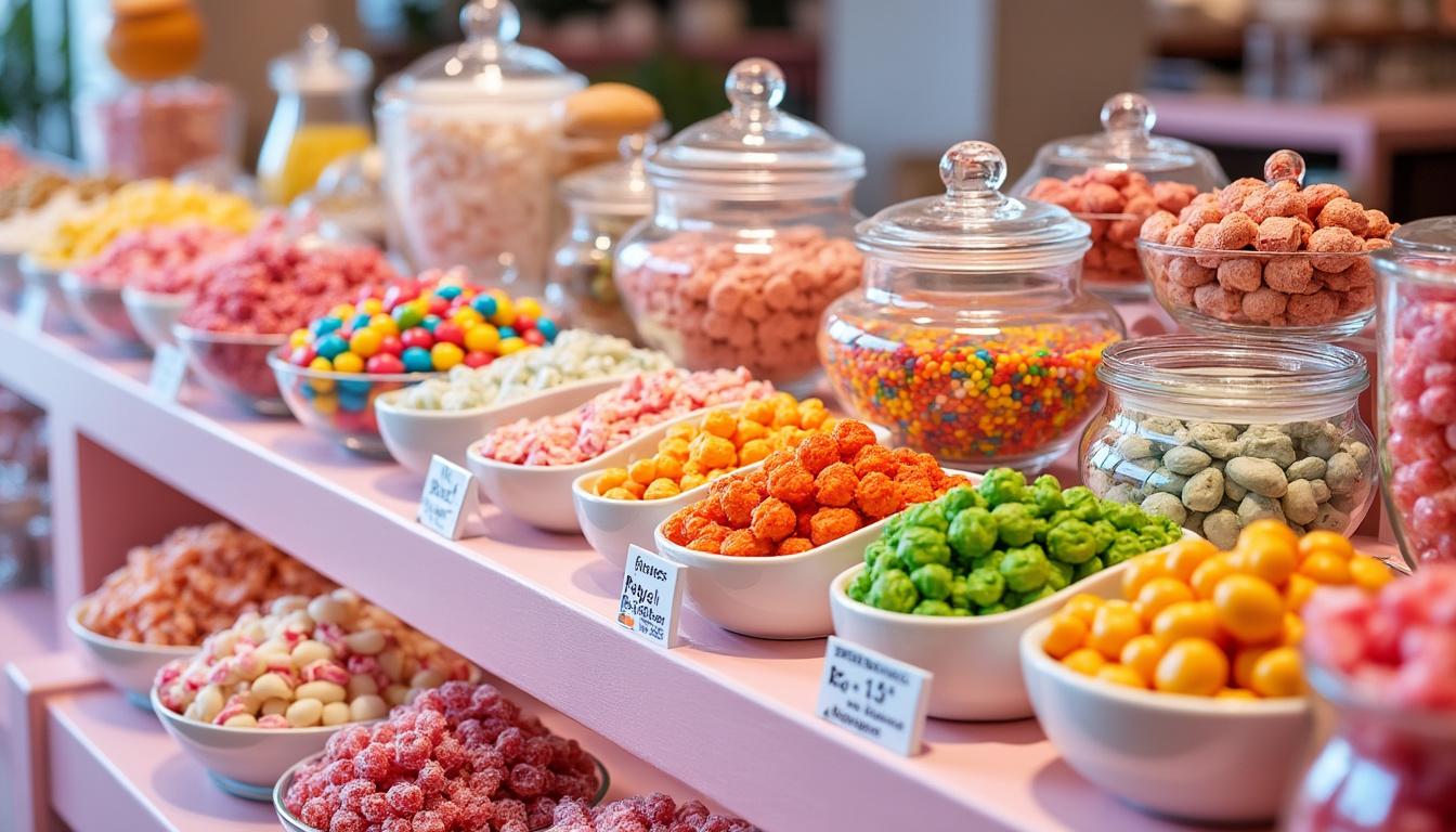 découvrez les tendances incontournables pour créer un bar à bonbons coloré, ludique et gourmand qui ravira petits et grands lors de vos événements.