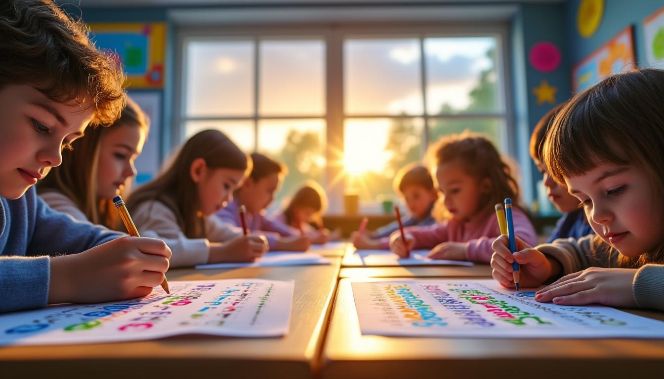 découvrez une méthode innovante pour apprendre les tables de multiplication 6, 7, 8 et 9 grâce au coloriage magique, une activité ludique et éducative idéale pour les élèves.