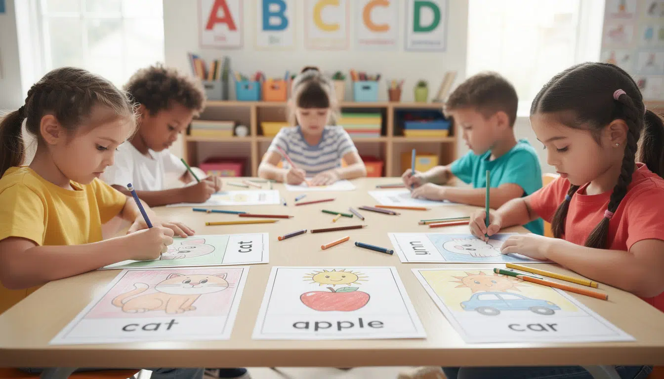 découvrez comment intégrer le coloriage magique en anglais avec la couleur dans les activités scolaires pour rendre l'apprentissage ludique et efficace.