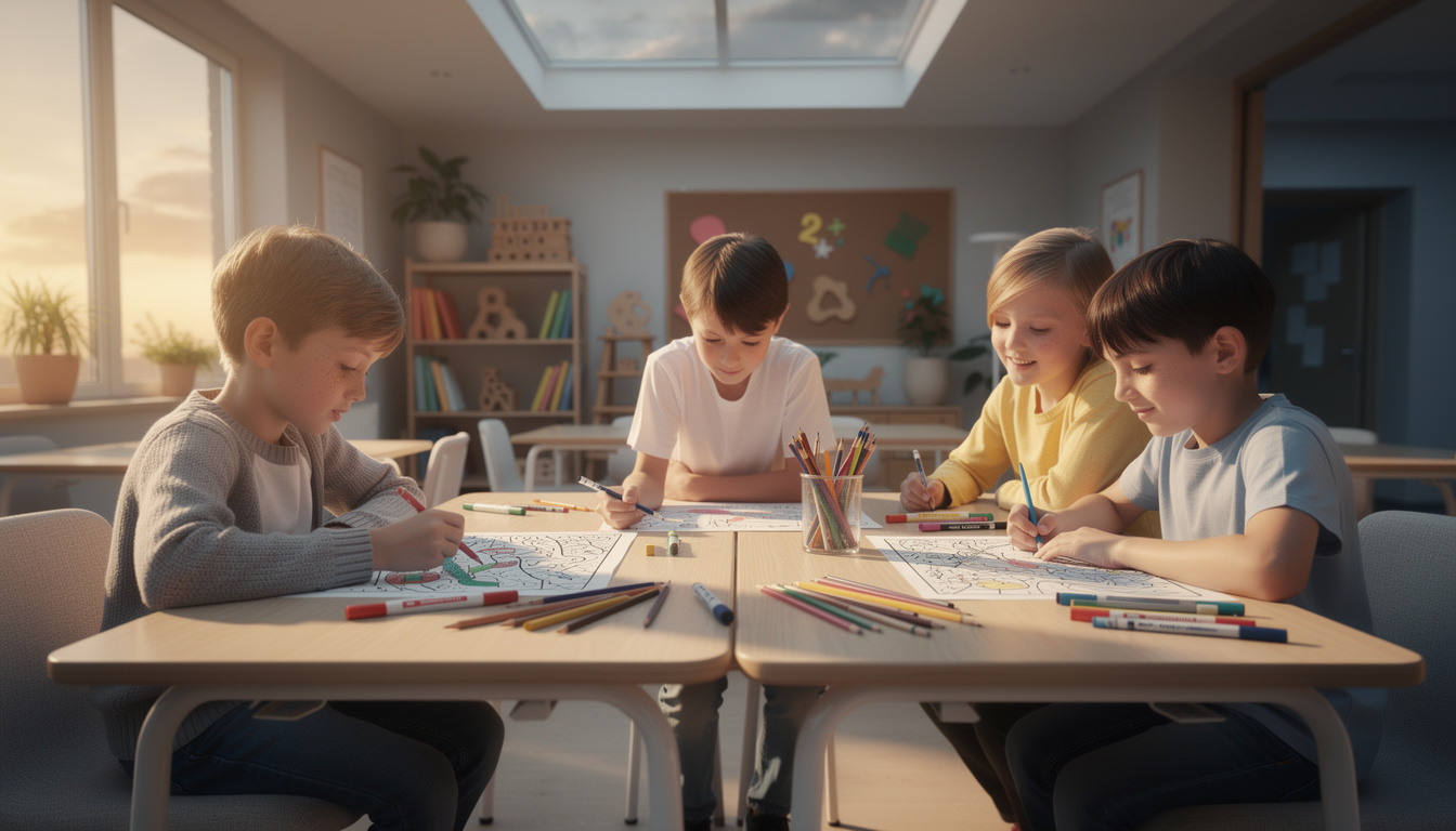 découvrez comment intégrer le coloriage magique en anglais avec les couleurs dans vos activités scolaires pour rendre l'apprentissage ludique et efficace.