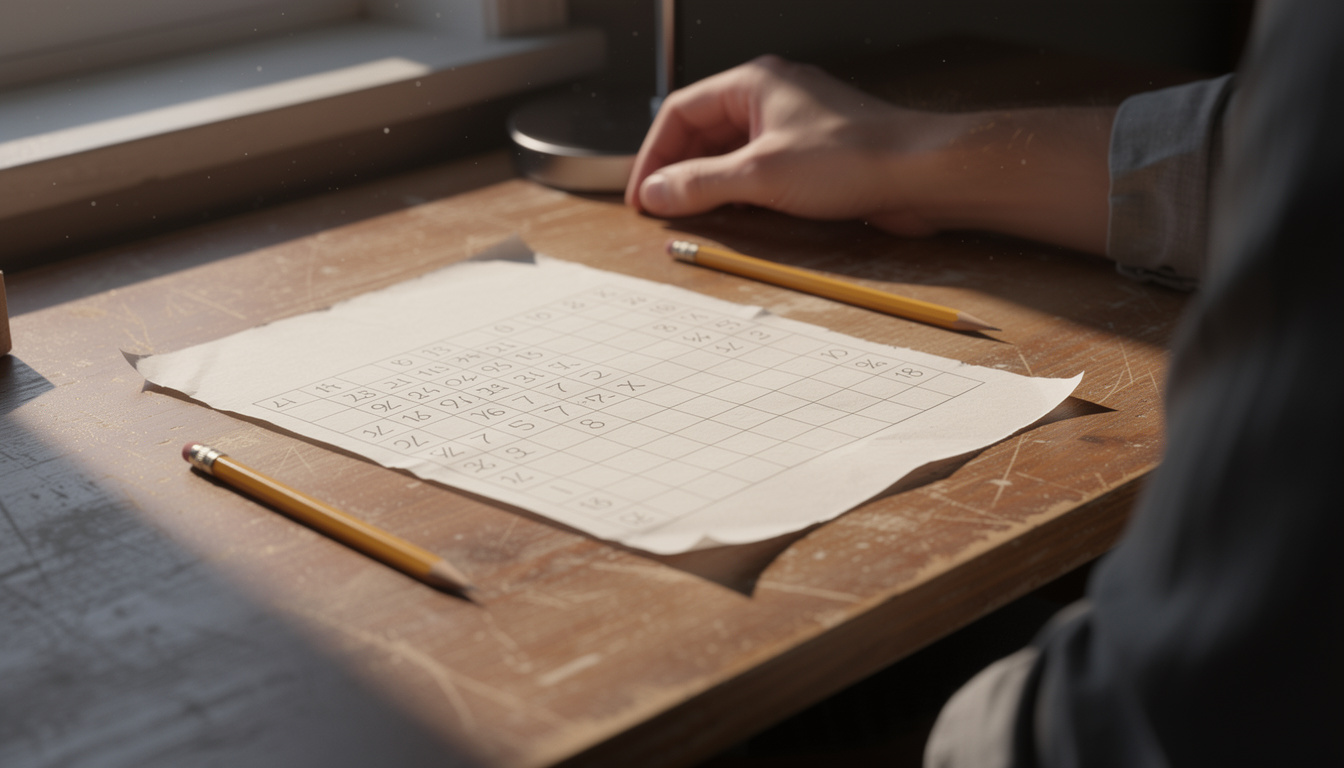 découvrez notre guide complet pour concevoir un exercice de table de multiplication sans réponses, idéal pour renforcer les compétences en calcul mental des élèves.