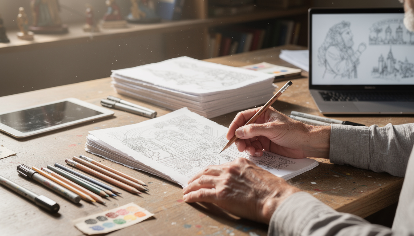 découvrez les étapes clés pour créer un livret de coloriage souvenir unique et mémorable, parfait pour garder des moments précieux.