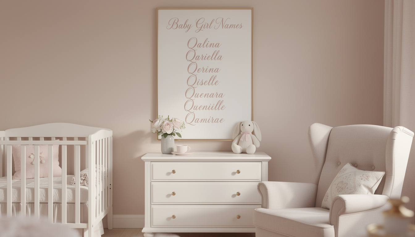 découvrez les raisons de choisir un prénom de fille commençant par la lettre q parmi notre sélection unique, alliant originalité et signification.