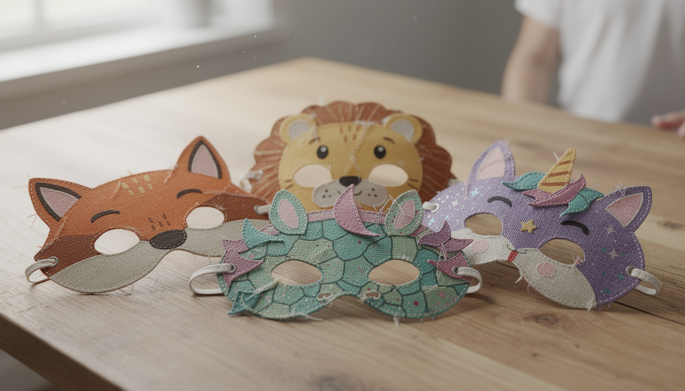 découvrez 5 masques rigolos gratuits à imprimer pour amuser vos enfants lors de leurs jeux et fêtes.