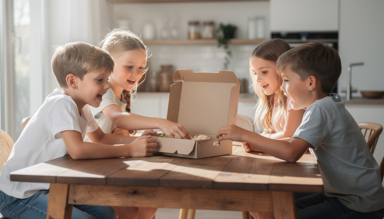 découvrez comment une boîte surprise à emporter peut émerveiller vos enfants en leur offrant des surprises amusantes et délicieuses, parfaites pour égayer leurs journées.