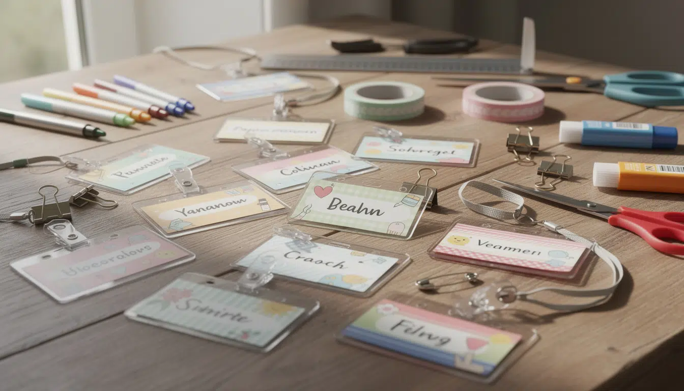 découvrez comment créer facilement des badges prénom personnalisés pour chaque invité tout en respectant un budget limité, avec des astuces simples et économiques.