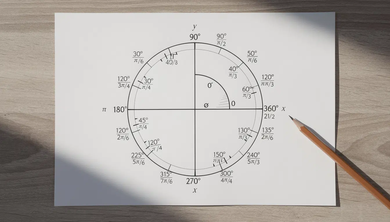 découvrez le cercle de trigonométrie, un outil fondamental pour comprendre les concepts mathématiques et perfectionner vos compétences en trigonométrie.