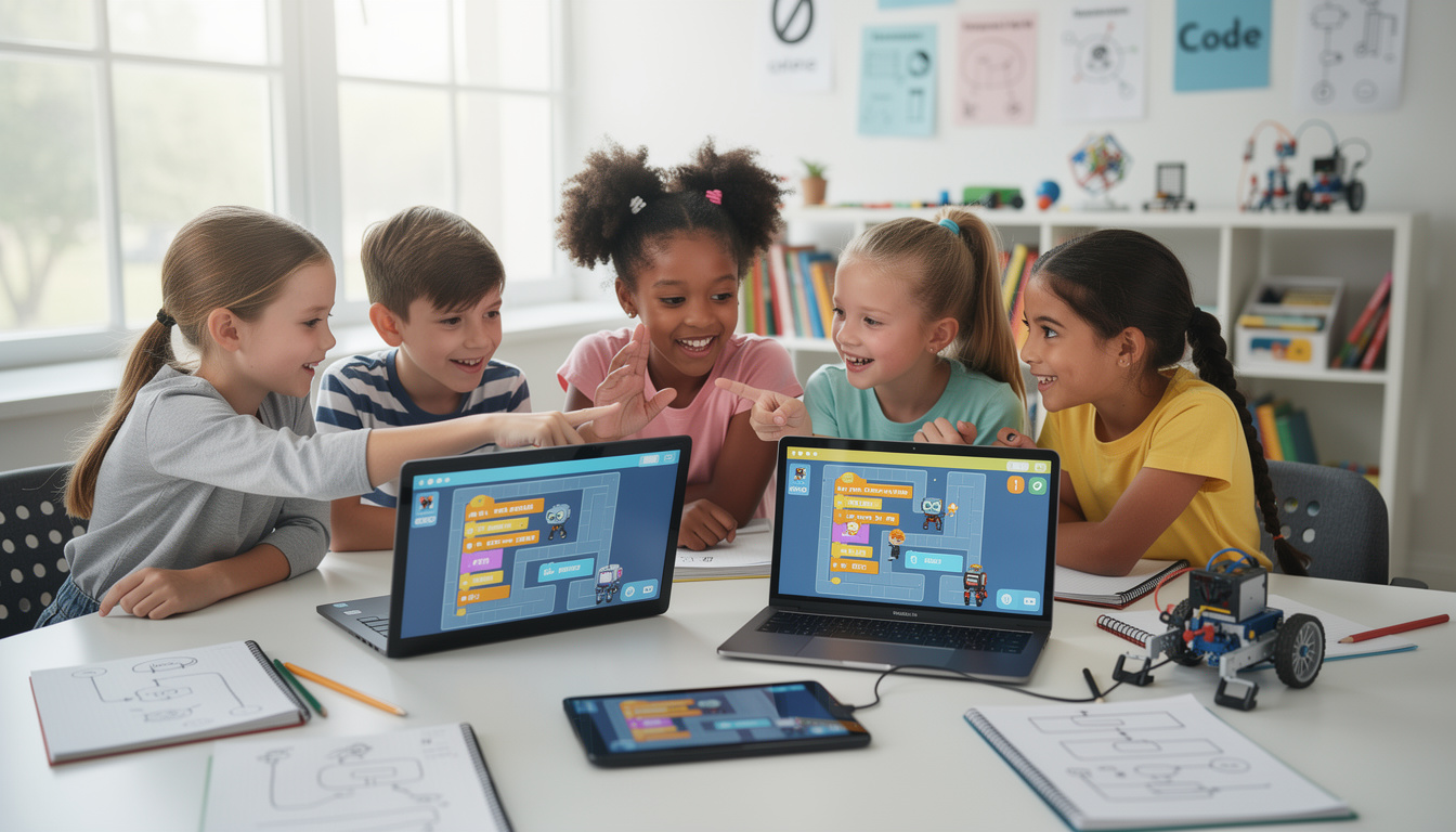 découvrez les avantages des jeux comme code name pour initier les enfants à la programmation de manière ludique et éducative.