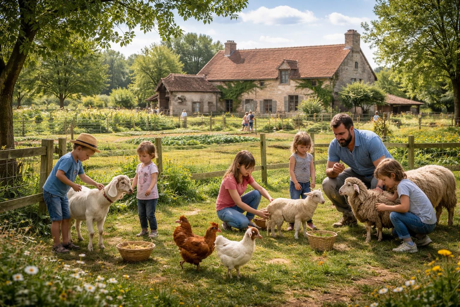découvrez les bienfaits d'une immersion en pleine nature grâce à une ferme pédagogique à dijon, pour apprendre, se détendre et se reconnecter avec l'environnement.