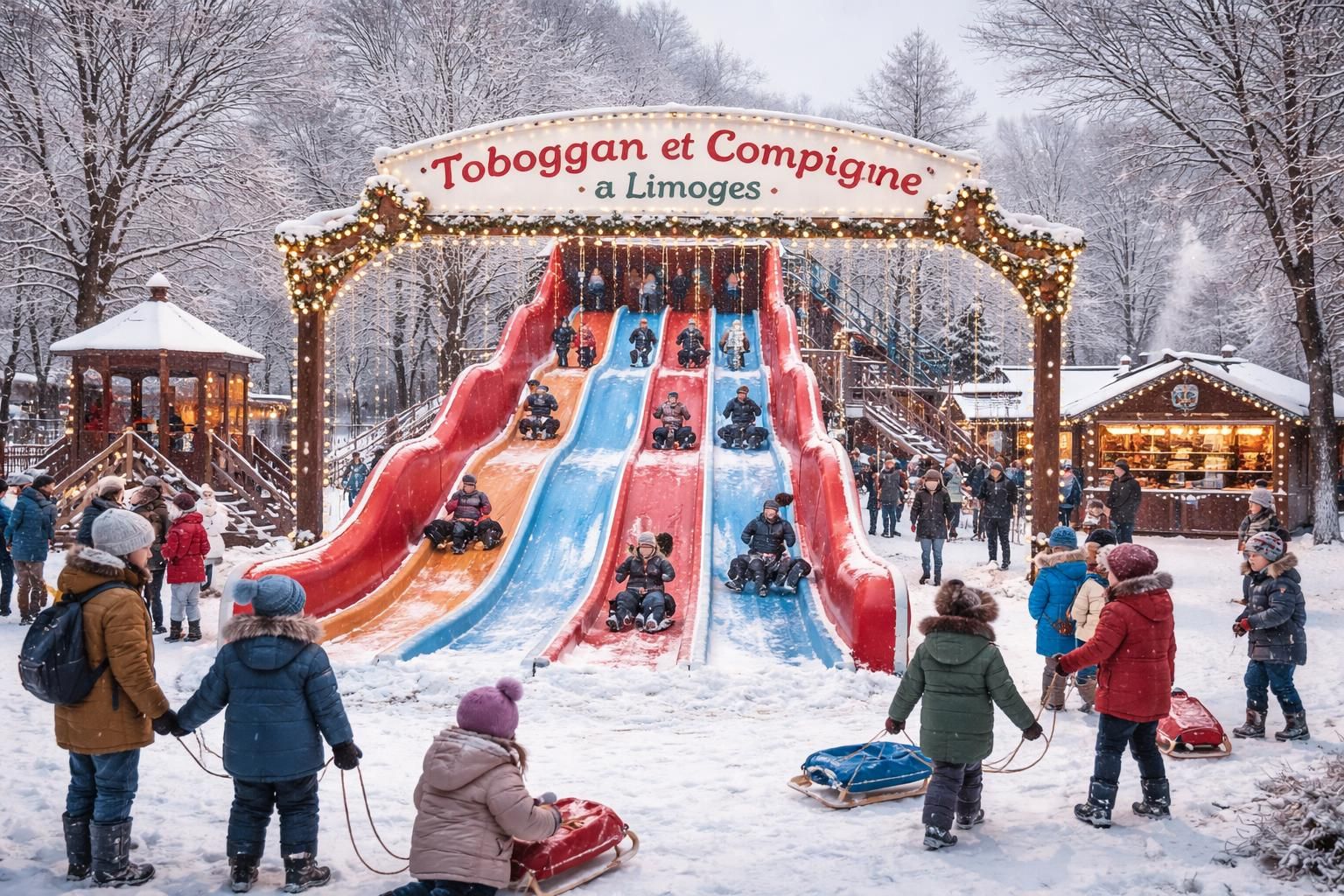 découvrez toboggan et compagnie à limoges, le lieu idéal pour profiter d'activités ludiques et amusantes même par temps froid. un espace chaleureux pour petits et grands.