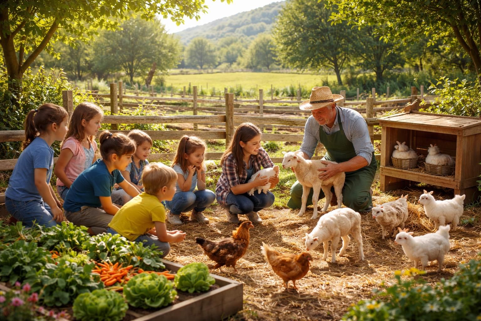 découvrez la ferme pédagogique d'évreux et vivez une expérience immersive au cœur de la nature. activités ludiques, rencontres avec les animaux et apprentissage pour toute la famille garantis.
