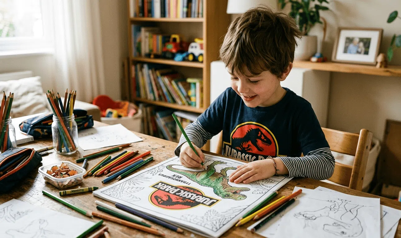 coloriage de dinosaures