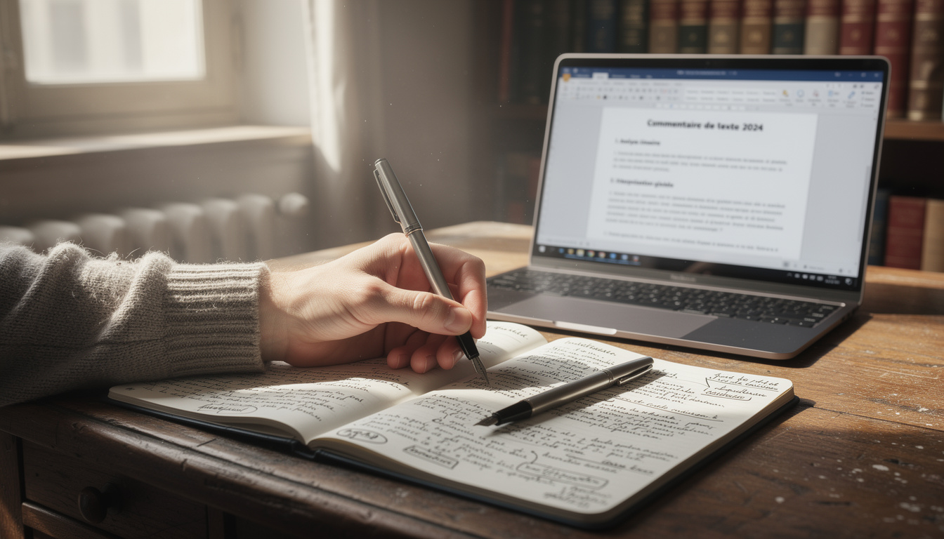 découvrez comment construire un commentaire de texte efficace pour le bac 2024 avec nos conseils pratiques et méthodes claires pour réussir votre épreuve.