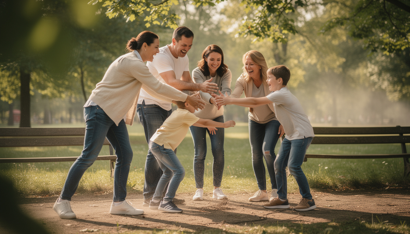 Découvrez des défis rigolos en famille pour renforcer les liens