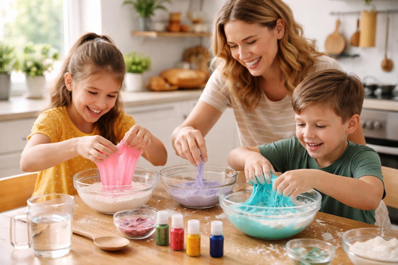 découvrez la meilleure recette de slime à base de maïzena, facile et amusante à réaliser avec vos enfants pour des moments de créativité garantis.