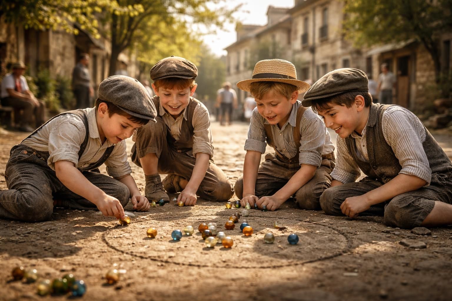 découvrez les jeux de billes d'autrefois, un véritable trésor de la tradition populaire qui a rythmé l'enfance de nombreuses générations.