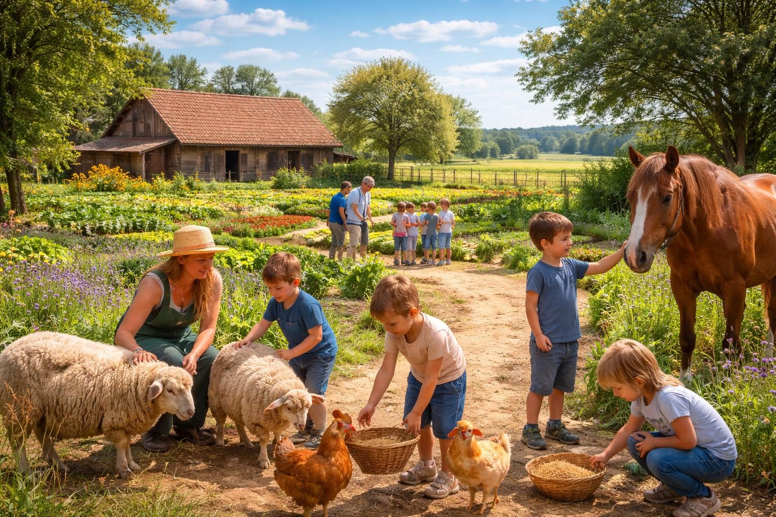 Une journée à la ferme pédagogique à Chartres : immersion au cœur de la nature