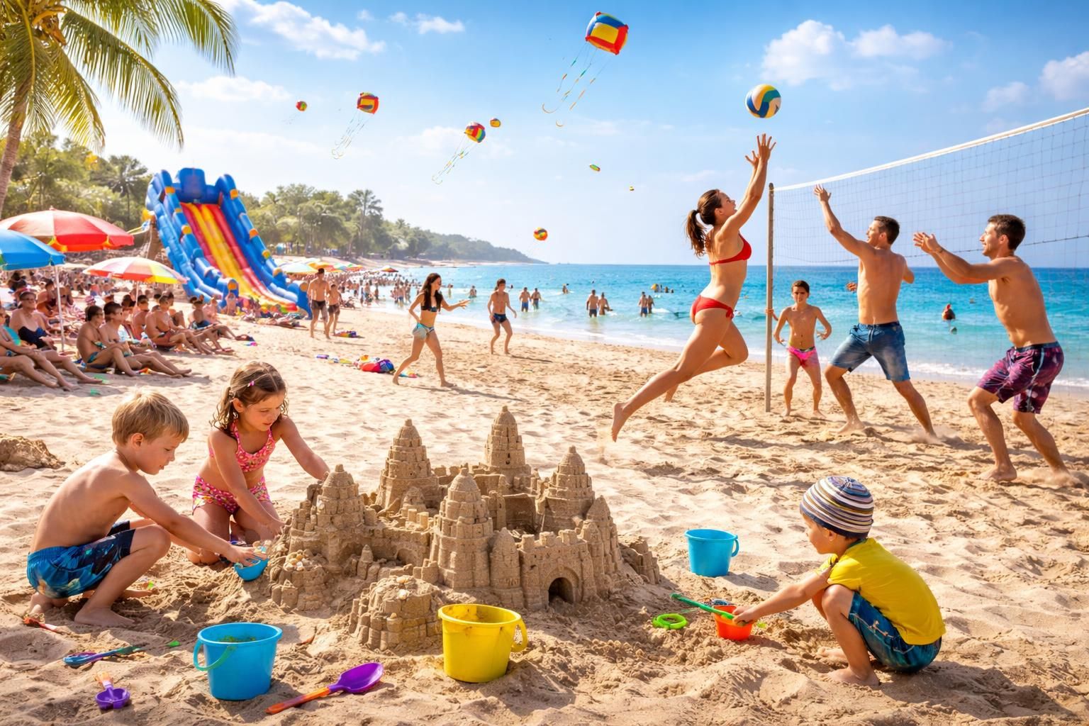 découvrez des jeux sur la plage adaptés à tous les âges, pour des moments de plaisir en famille ou entre amis sous le soleil.