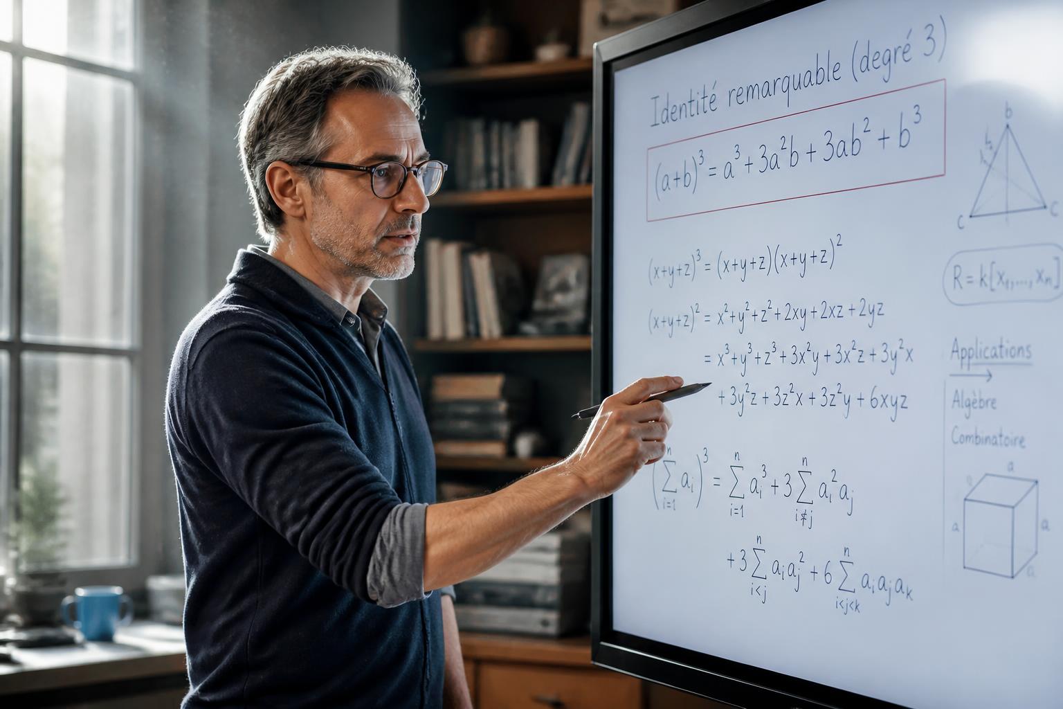 découvrez l'importance des identités remarquables, en particulier celle de degré 3, et leur rôle essentiel dans le calcul algébrique moderne pour simplifier et résoudre efficacement les expressions mathématiques.