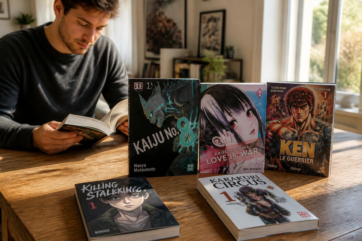 découvrez notre sélection de mangas dont le titre commence par la lettre k pour enrichir votre bibliothèque avec des histoires captivantes et variées.