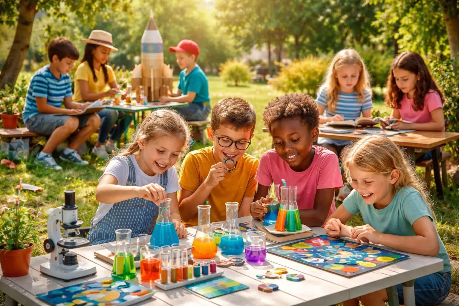 découvrez des activités ludiques et éducatives pour les enfants de 9 à 12 ans, alliant amusement et apprentissage pour stimuler leur curiosité et leur développement.