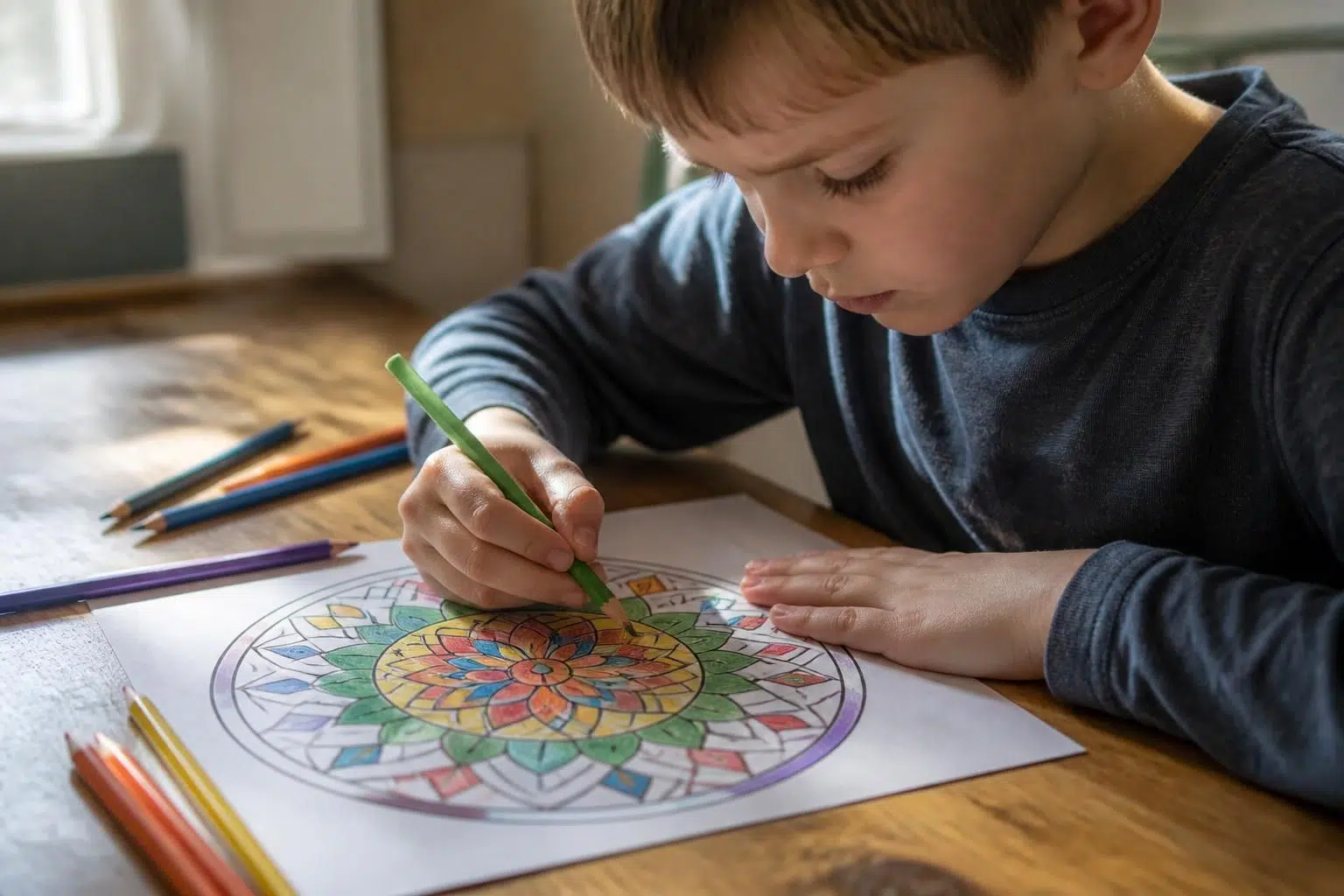 découvrez comment le mandala pour enfant offre une méthode ludique et éducative pour apprendre les couleurs et les formes tout en stimulant la créativité.