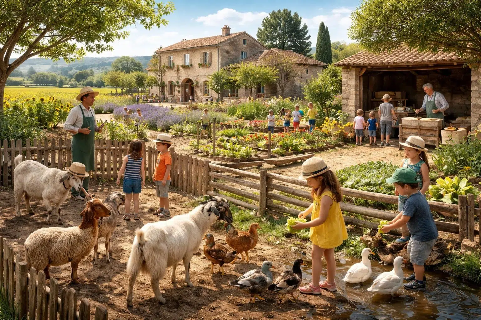 découvrez les activités incontournables d'une ferme pédagogique à arles : ateliers ludiques, rencontres avec les animaux, et expériences authentiques pour toute la famille.