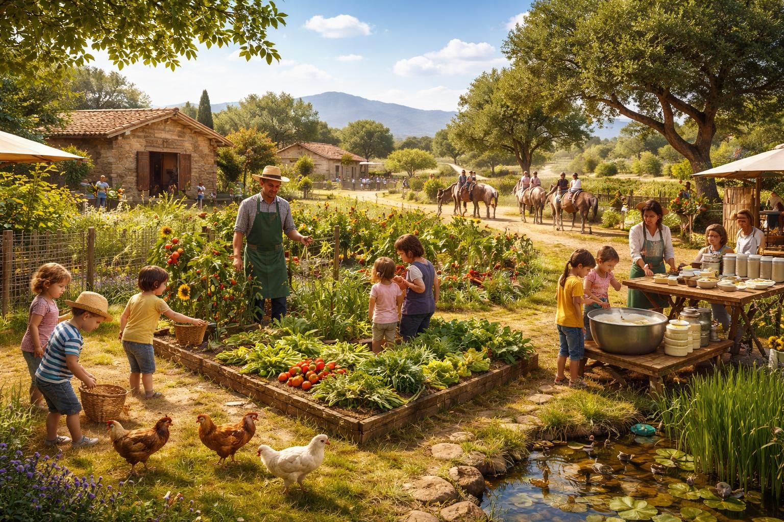 découvrez les activités incontournables d'une ferme pédagogique à perpignan, idéale pour des sorties éducatives et ludiques en famille.