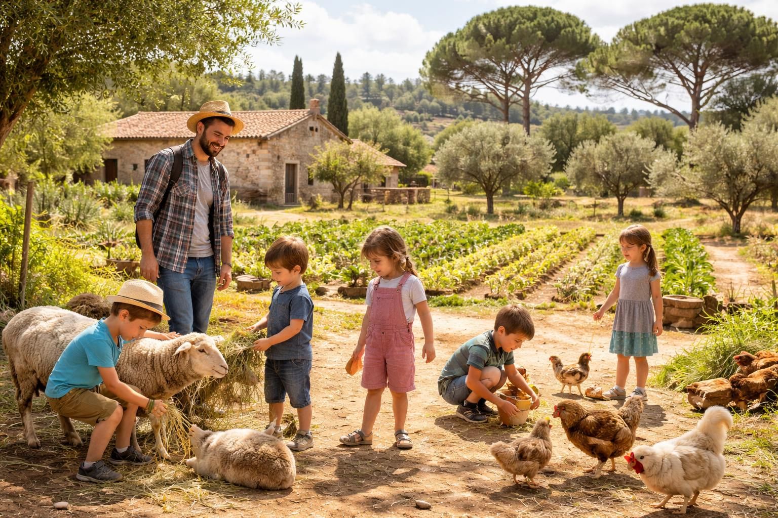 découvrez les bienfaits de l'éducation en plein air avec une ferme pédagogique à narbonne, un lieu unique pour apprendre en nature et développer la curiosité des enfants.