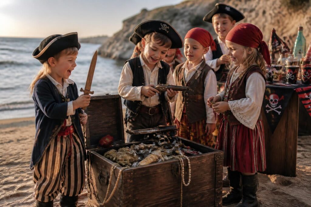 découvrez comment organiser un anniversaire magique sur le thème des pirates des mers, parfait pour les petits aventuriers. idées de décoration, activités ludiques et conseils pratiques pour une fête inoubliable !