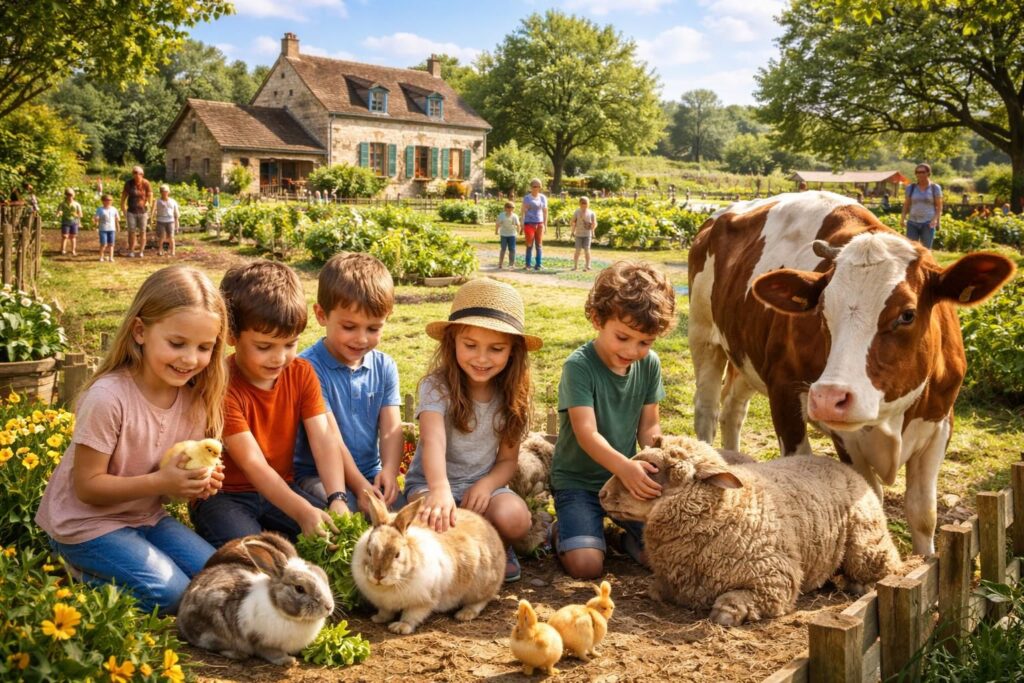 Comment une ferme pédagogique à Amboise éveille l&rsquo;esprit des enfants