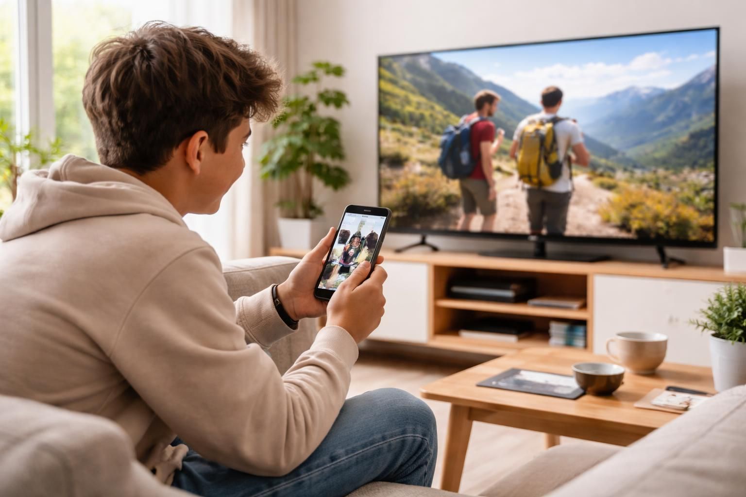 découvrez comment partager facilement une vidéo depuis un iphone vers une tv samsung, avec des étapes simples adaptées aux adolescents.
